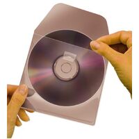 CD ROM Pocket 3L With Flap Self Adhesive 127 x 127 6832100 Box 100