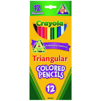 Pencil Crayola Triangular Colour Full Length 684214 Pack 12 