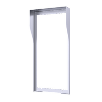 R27X/R28X IN-WALL RAIN COVER SILVER