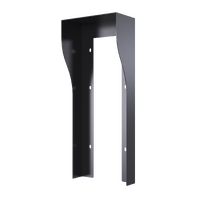 R20K & R20B2.3.4.5 BUTTONS ON WALL RAIN HOOD - BLACK