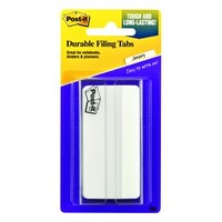 Post It Tab 3M 686F 50 WH31N Durable Tabs White