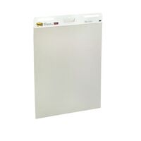 Easel Pad 3M Post It 559 Super Sticky White 635 x 775mm 30 Sheet