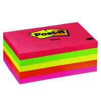 Post It Note 3M 655 5PK 73mm x 123mm Capetown Pack 5