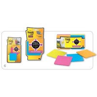 Post It Note 3M F330 1PK Super Sticky Full Adhesive Rio De Janeiro 76mmx76mm