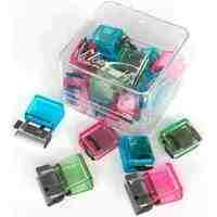 Clip Mori MC53A Medium Assorted Colours Box 18 