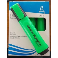 Initiative Highlighter Green Box 10 