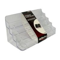 Deflecto Business Card Holder 8 Card Desktop 70801