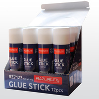 Adhesive Deli Glue Stick 36G PVP Counter 7123 Display Box 12 