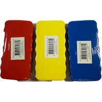 WHITEBOARD ERASER GNS LARGE MAGNETIC ASSORTED