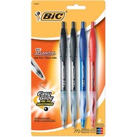 Pen Bic Atlantis Retractable 714457 Assorted Card 4