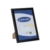 DOCUMENT FRAME CARVEN A4 WIDE PROFILE BLACK