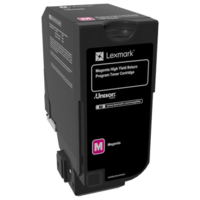 LEXMARK CS725 MAGENTA HIGH YIELD RETURN PROGRAM TONER CARTRIDGE 12K