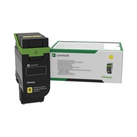 LEXMARK 75M1HY0 YELLOW HIGH YIELD CORPORATE TONER CARTRIDGE 8.8K FOR CX/CS53X