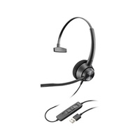 HP POLY ENCOREPRO EP310 MONO WIRED HEADSET, USB-A (EOL, SOH ONLY, NO BACKORDERS)