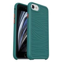 LifeProof WAKE Case for Apple iPhone SE (3rd & 2nd gen) and iPhone 8/7/6s - Down Under (Green/Orange) (77-65108), DropProof from 2 Meters