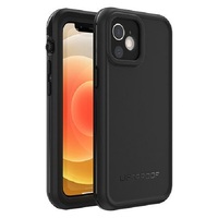 LifeProof FRE Case for Apple iPhone 12 Mini Case - Black (77-65361), WaterProof, DropProof, DirtProof, SnowProof, Works with Apple's MagSafe charger