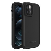 LifeProof FRE Case for Apple iPhone 12 Pro - Black (77-65410), WaterProof, DropProof, DirtProof, SnowProof, Works with Apple's MagSafe charger