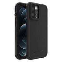 LifeProof FRE Case for Apple iPhone 12 Pro Max - Black (77-65458), WaterProof, DropProof, DirtProof, SnowProof, Works with Apple's MagSafe charger