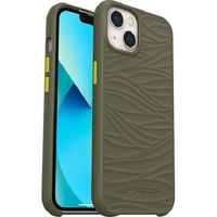 LifeProof WAKE Case for Apple iPhone 13 - Gambit Green (Olive/Lime) (77-83564), DropProof, Works with Apple's MagSafe charger and Qi wireless charging