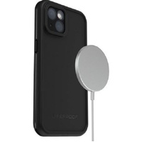 LifeProof FRE Case for Magsafe for Apple iPhone 13 - Black (77-83669), WaterProof, DropProof, DirtProof, SnowProof, Works with Apple's MagSafe charger