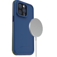 LifeProof FRE Case for Magsafe for Apple iPhone 13 Pro - Onward Blue (77-83673), WaterProof, DropProof, DirtProof, Works with Apple's MagSafe charger