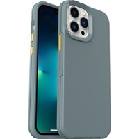 LifeProof SEE Case with Magsafe for Apple iPhone 13 Pro Max - Anchors Away (Teal Grey/Orange) (77-83707), Works with MagSafe charger, Screenless front