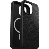 OtterBox Apple iPhone 14 Pro Max Symmetry Series+ Antimicrobial Case for MagSafe - Rebel (Black) (77-88969), 3X Military Standard Drop Protection