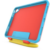 OtterBox Apple iPad (10.9-inch) (10th Gen) Kids EasyClean Tablet Case with Screen Protector - Hearts & Crafts (Red) (77-90388), Durable Construction