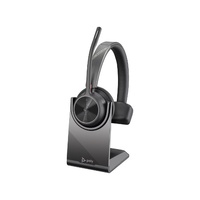 HP POLY VOYAGER 4310 OTH WIRELESS MS MONO HEADSET W/CHARGING STAND, BT700 DONGLE , USB-A