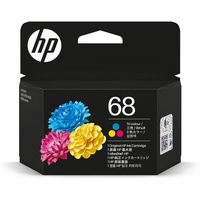 HP 68 TRI-COLOR ORIGINAL INK CARTRIDGE 120 PAGE YIELD FOR ENVY 6120 6130 6520 6530