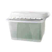 Porta Box Crystalfile Clear with Files 8008414 