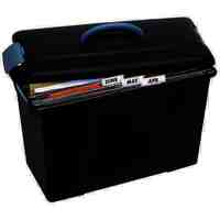 Carry Case Twinlock Crystalfile 80086 Black