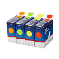Label Quik Stik MC24 Dot Fluoro Orange 24mm Dispenser 400 Labels