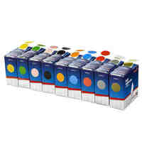 Label Quik Stik MC24 Dot Blue 24mm Dispenser 500 Labels