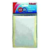 Label Quik Stik Flat Pack 70x108mm White Pack of 28 Labels