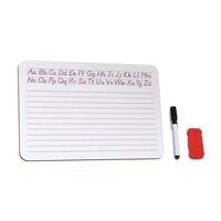 Whiteboard Deflecto A4 with Letters 81401