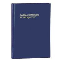 Note Book Collins A4 Short 168 Page Feint 05800