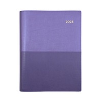 Diary Collins Vanessa Wiro A4 Day to a Page Purple Y2023 145V55