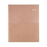 Diary Collins Vanessa Wiro A4 Short / Quarto Week to View Rose Gold Y2023 325V49