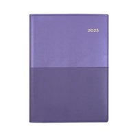 Diary Collins Vanessa Wiro A4 Week to View Purple Y2023 345V55 