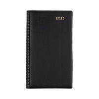 Diary Collins Belmont Day To A Page Octavo Black Y2023 61PAV99