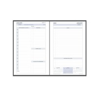 Diary Refill Dayplanner Desk Organiser 2 Pages to a Day / Day to a View DK1200 Y2023