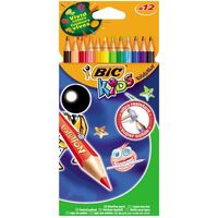 Colouring pencils Bic Kids Evolution Ecolutions Pack 12 Assorted colours