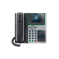 HP POLY EDGE E450 IP PHONE W/HANDSET,3.5" COLOUR SCREEN,8 LINESKEY,BLUETOOTH/WIFI,EXP OPTI