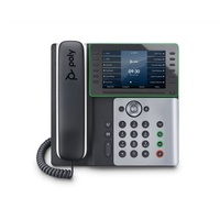 HP POLY EDGE E550 IP PHONE, NOISEBLOCK AI AND ACOUSTIC FENCE, USB-C, BLUETOOTH/WIFI