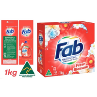 Fab Fresh Blossom Laundry Detergent Washing Powder 1kg