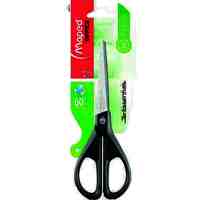 Scissors Maped Office 17cm Essentials 468010 Black Stainless Steel 60 percent recycled plastic