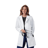 Pure Cotton Lab Coat Woman Medical Doctor 1 Piece