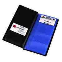 Business Card Holder Book Marbig 87035 Black 96 Cap 