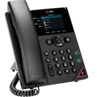 HP POLY OBI EDITION VVX 250 4-LINE DESKTOP BUSINESS IP PHONE. POE ONLY. NO POWER SUPPLY.